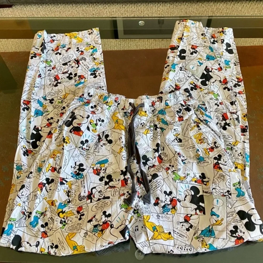 Mickey Mouse Donald Duck Pajama Bottoms - Picture 2 of 4